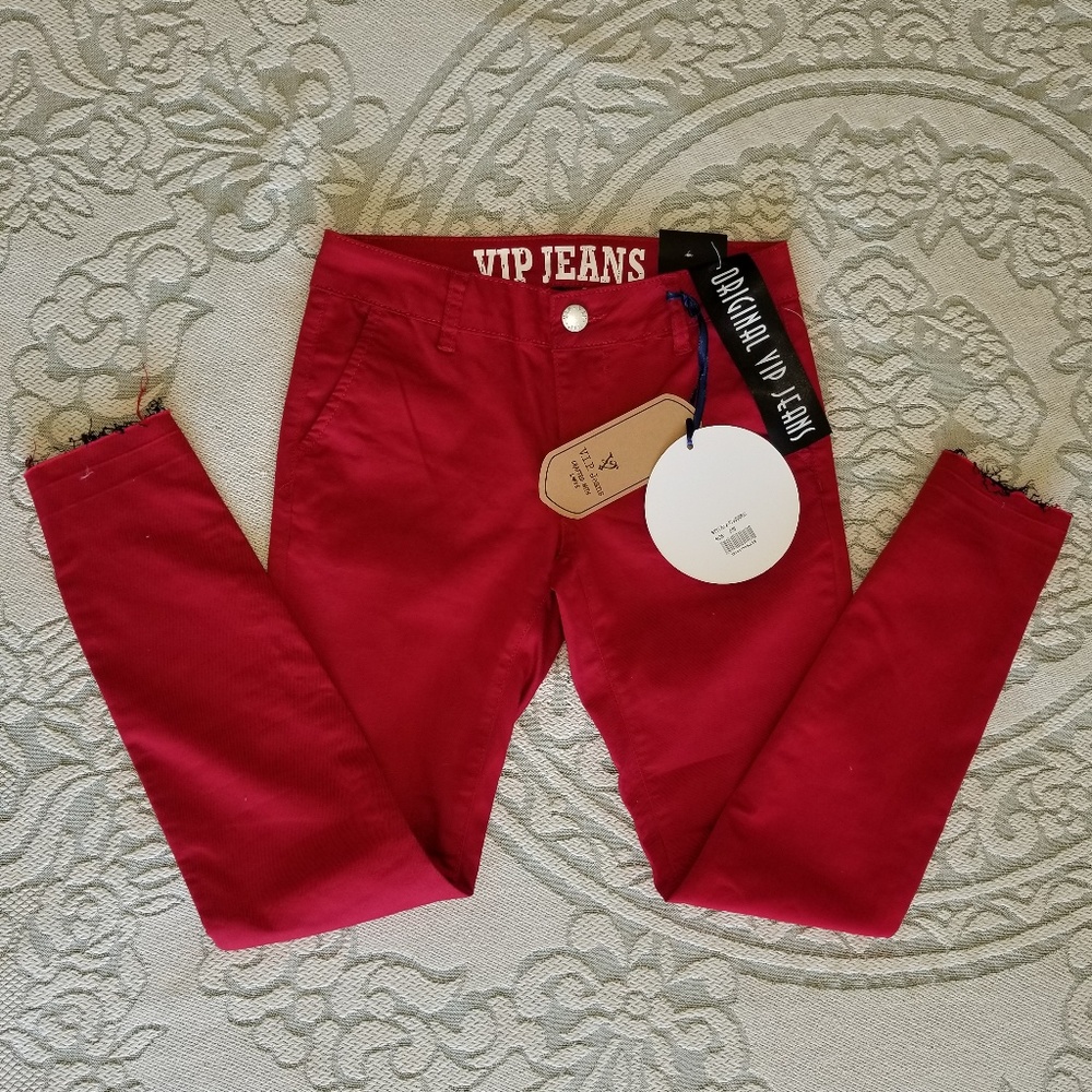 Stretch crop pants